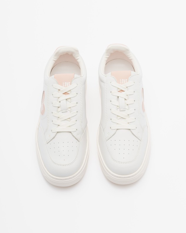 Zapatillas blancas Love Moschino