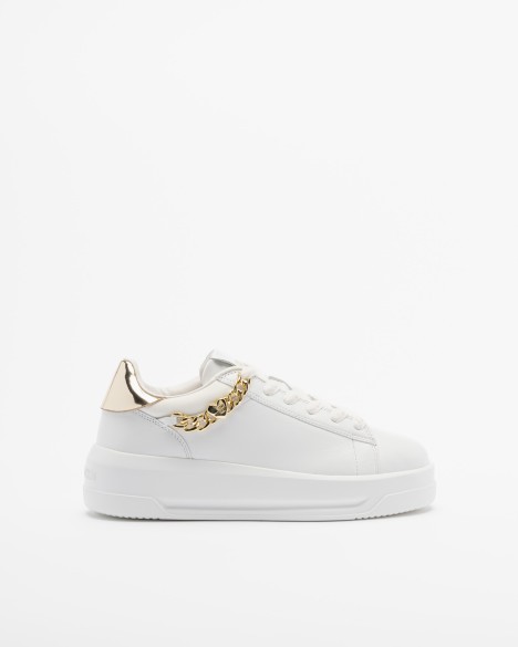 Sapatilhas brancas Love Moschino