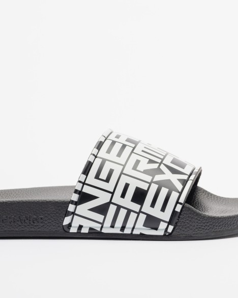 Chinelos slide Armani Exchange