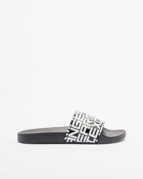Chinelos slide Armani Exchange