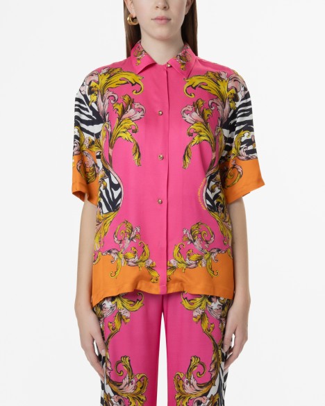 Camisa manga curta Versace Jeans Couture