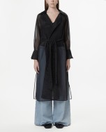 Tecido Organza 01 Preto