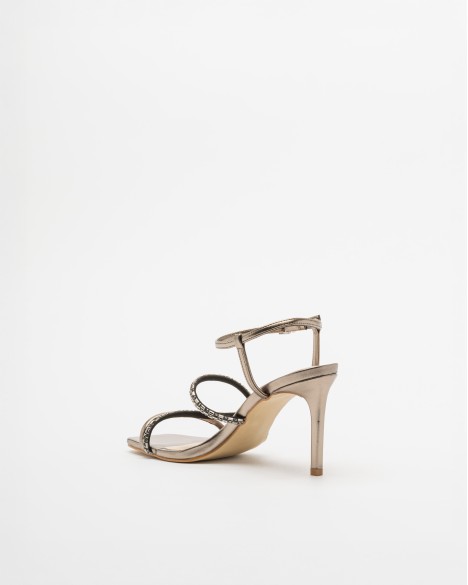 Sandali con tacco alto Gloss