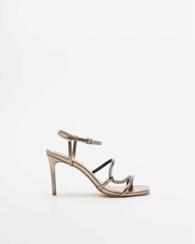 Sandalen met hoge hak Gloss