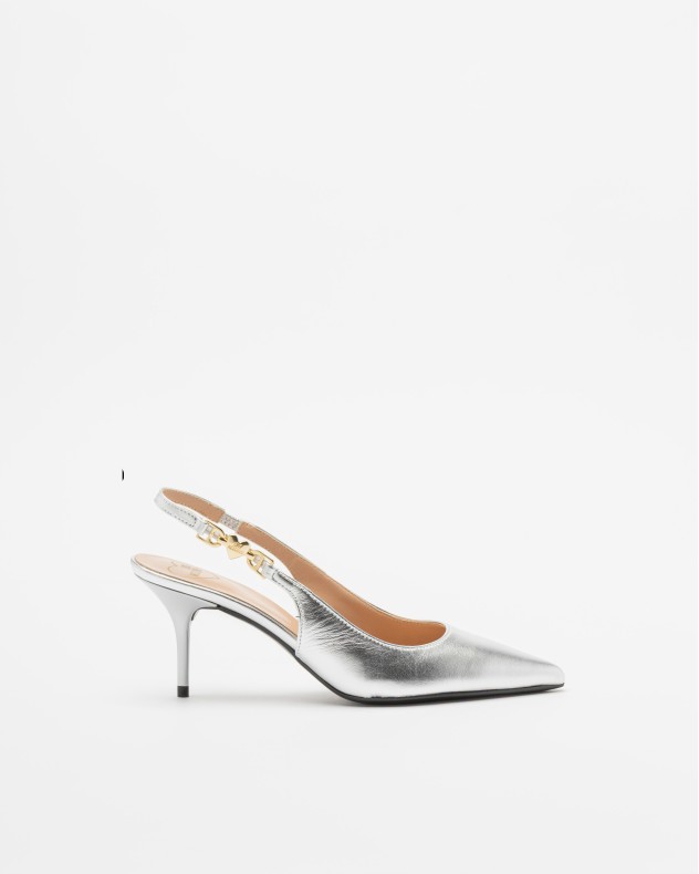 Scarpa slingback Love Moschino