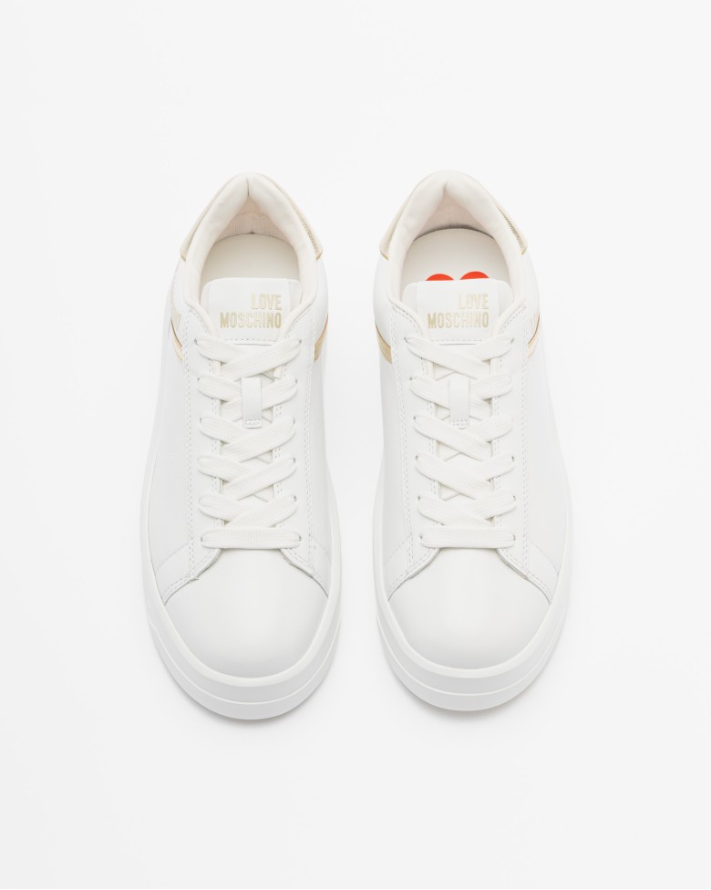 Love Moschino JA15525G0M White Sneakers - 143-15525A-00 - PROF