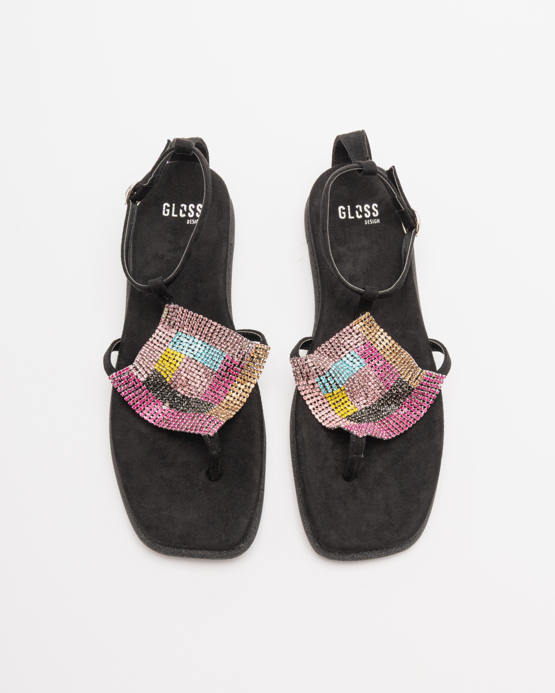 Sandalias planas Gloss