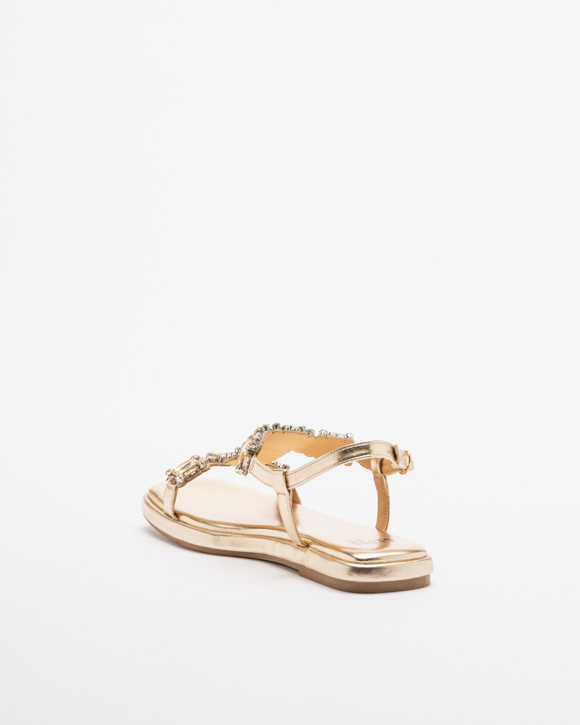Flache Sandalen Gloss