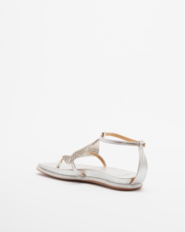Gloss Flat sandals