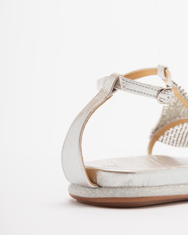 Gloss Flat sandals