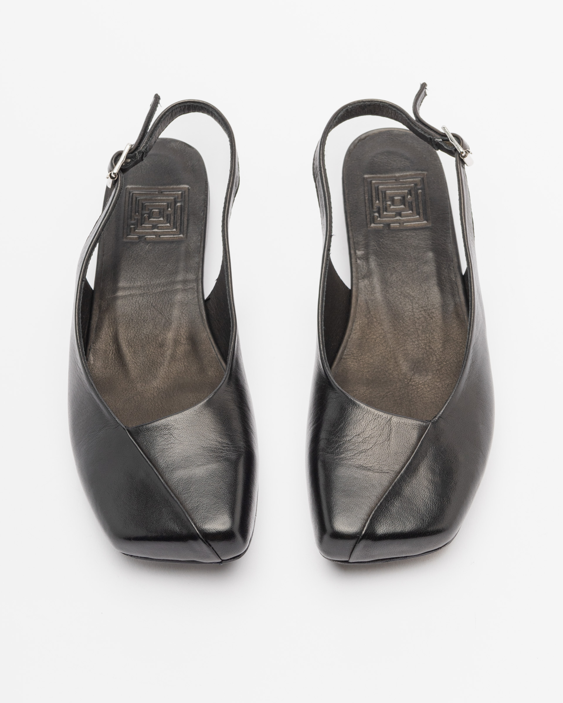 Open schoen aan de achterkant PROF