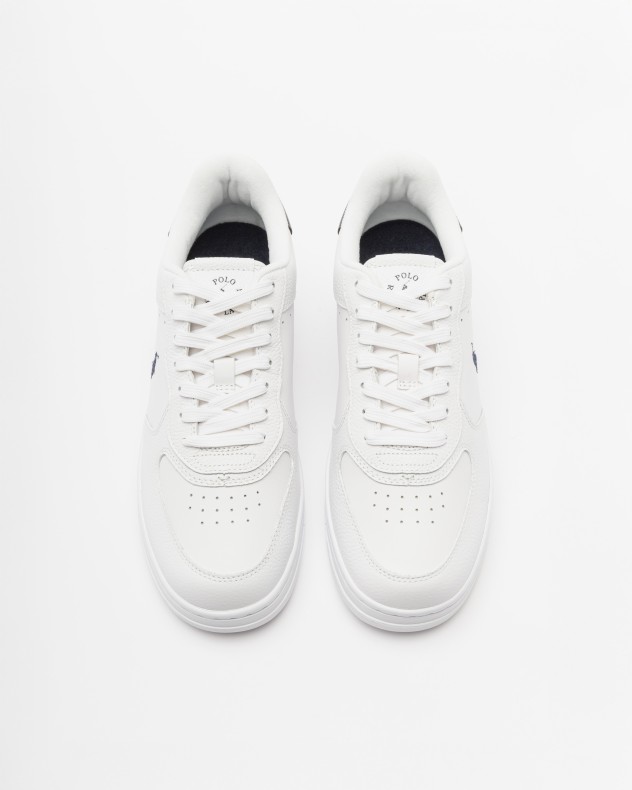 Baskettes blanches Polo Ralph Lauren