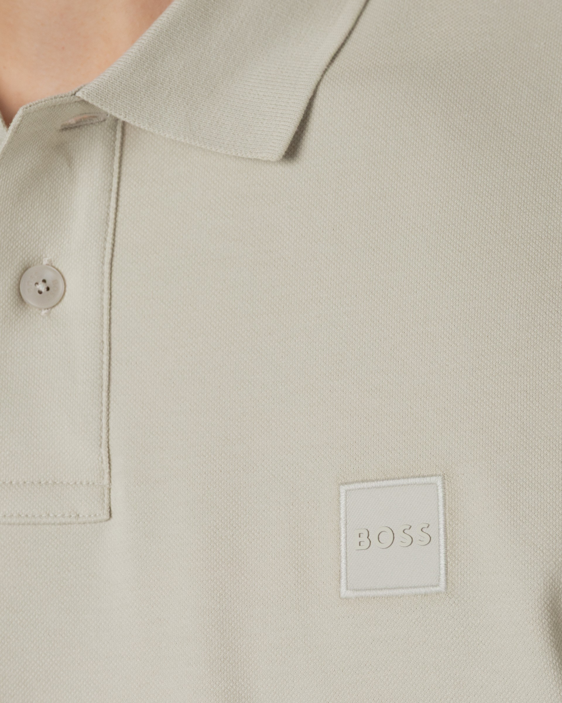Polo en coton piqué Boss