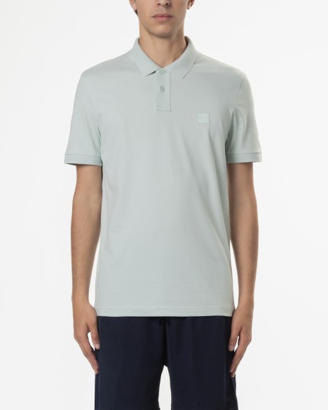 Piquet-Baumwolle-Poloshirt Boss
