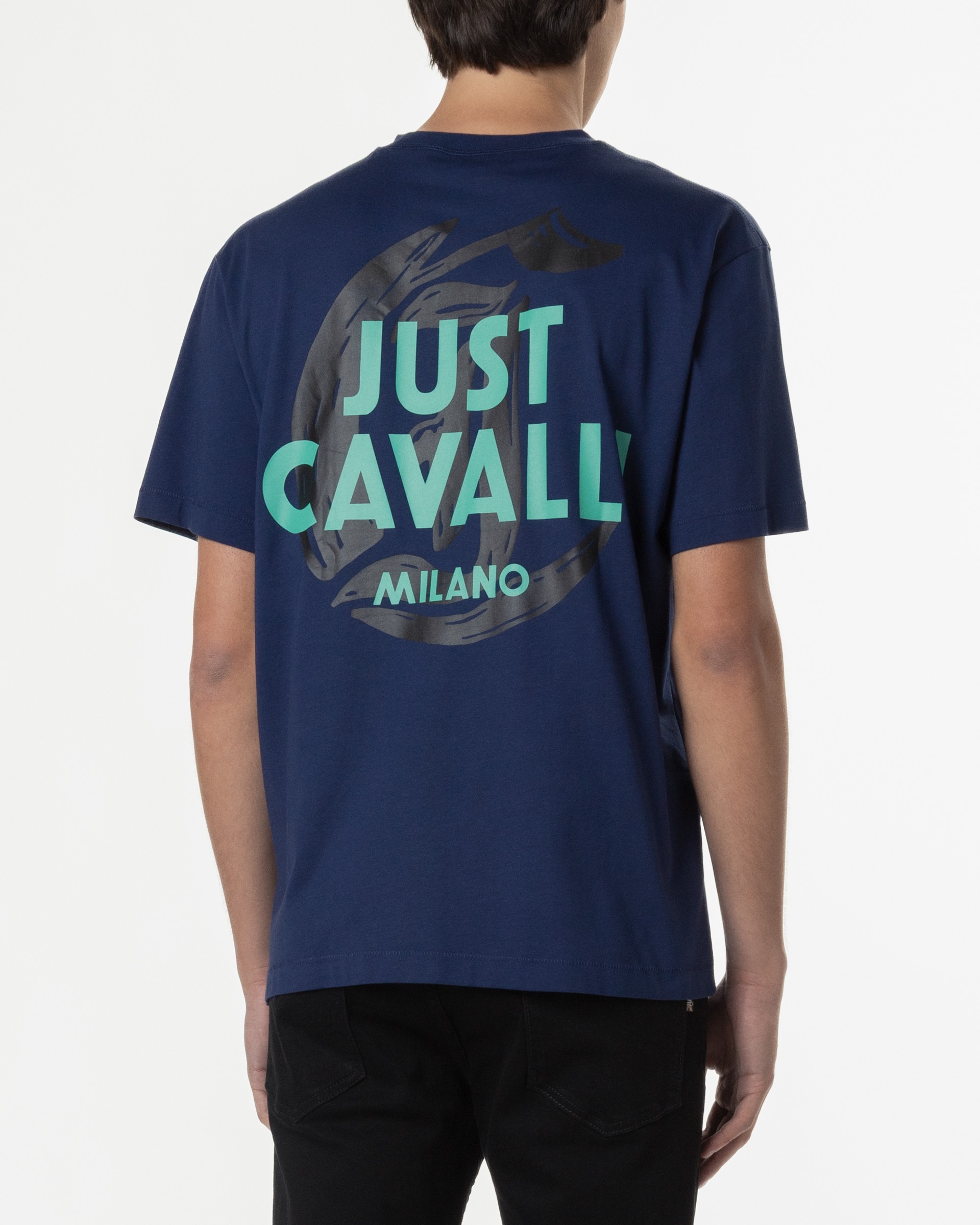 Just Cavalli 78OAHC04 Blue T-shirt - 492-78OA04-02 - PROF
