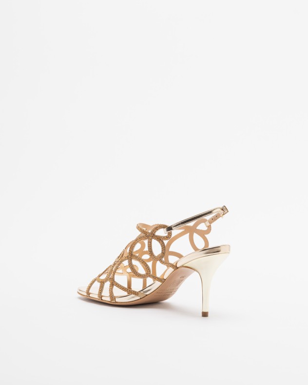 Sandalen met hoge hak PROF