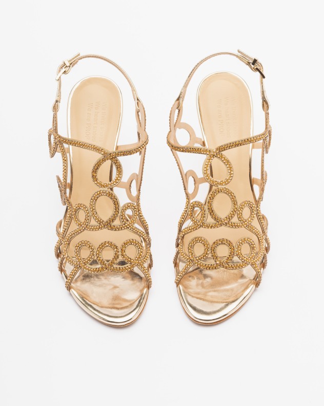 Sandalen met hoge hak PROF