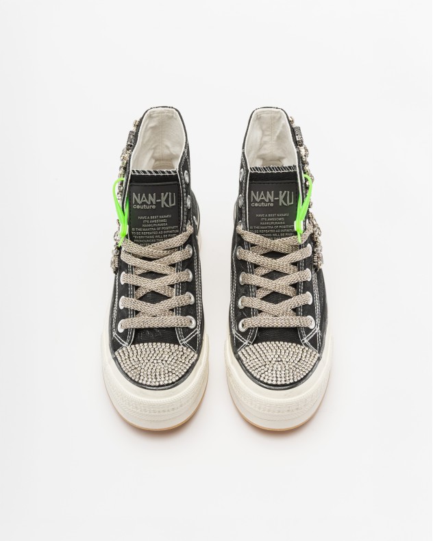 Sapatilhas de plataforma Nan-Ku Couture