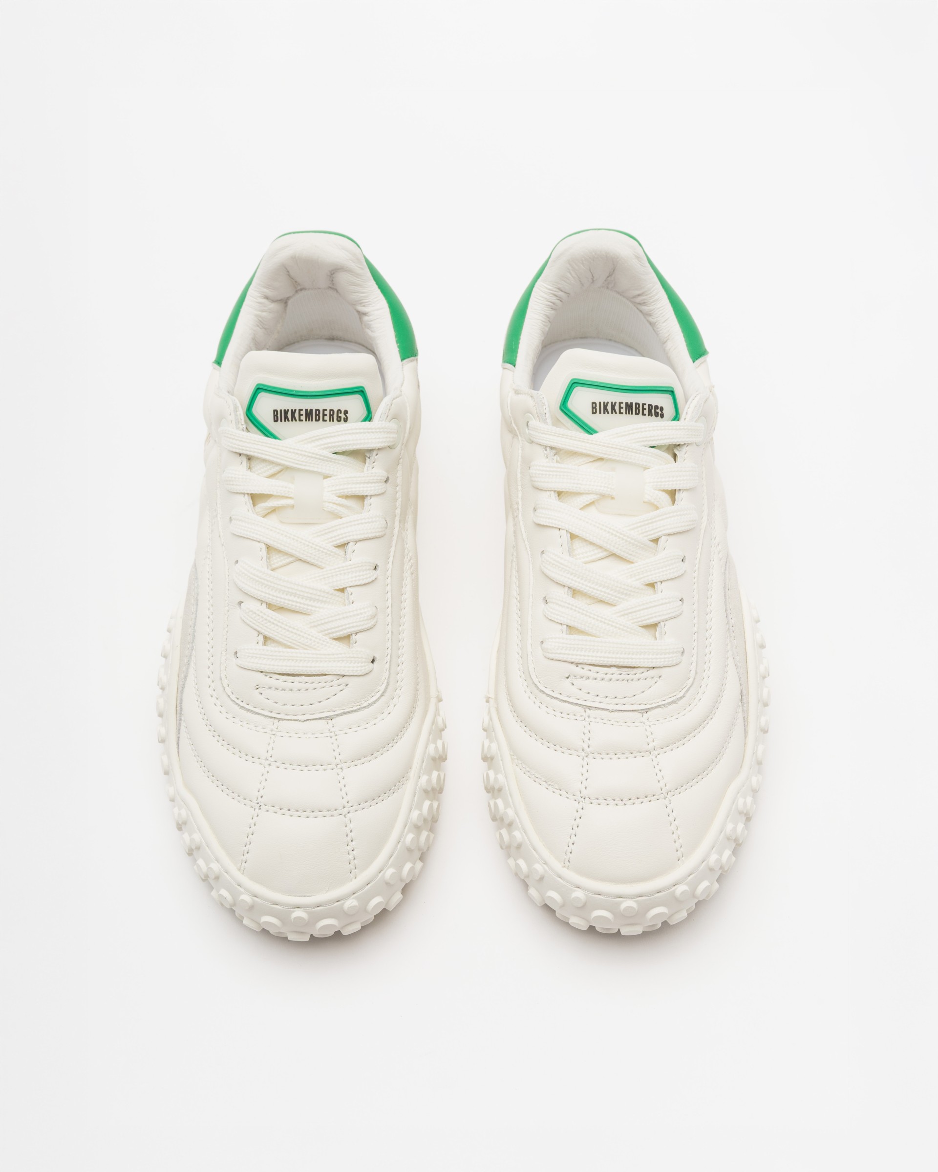 Baskettes blanches Bikkembergs