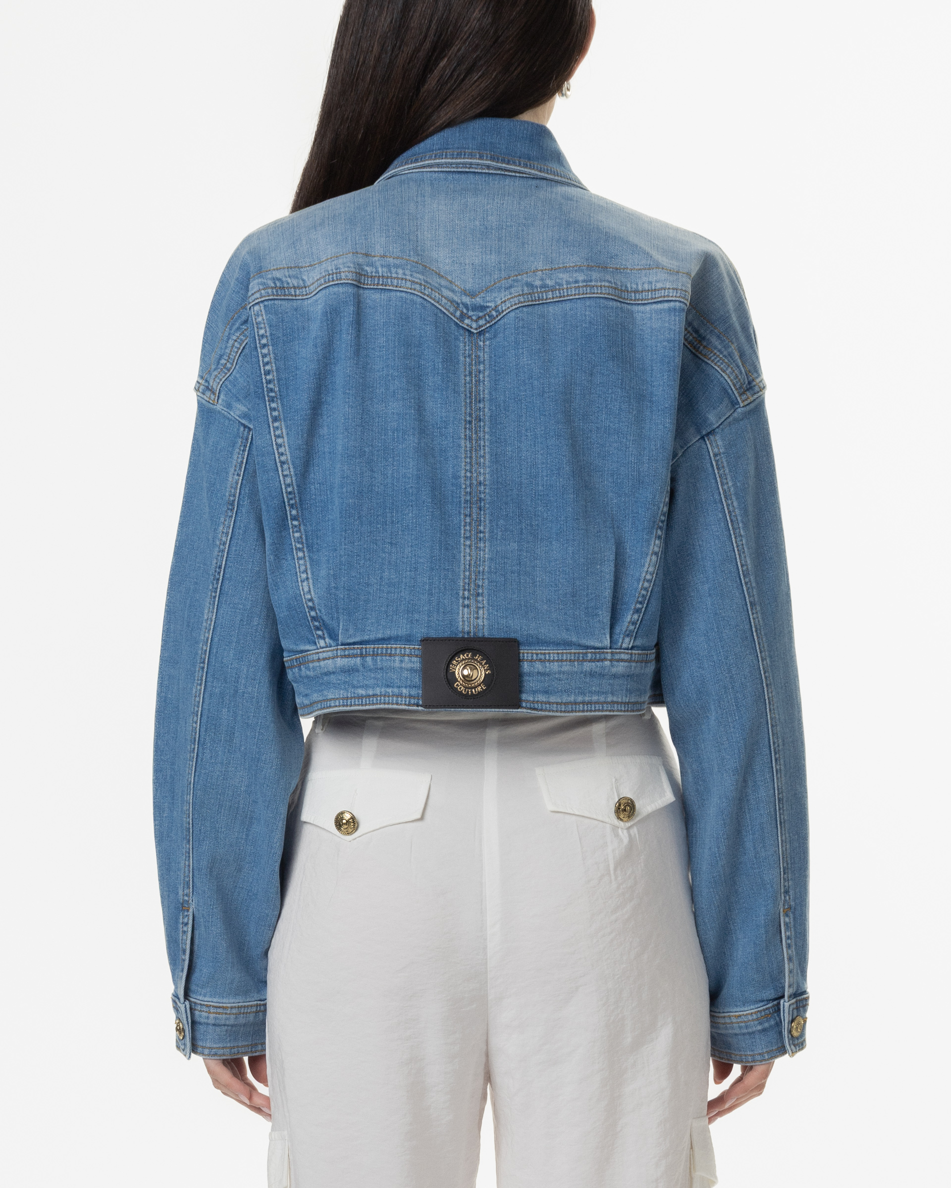 Giacca di denim Versace Jeans Couture