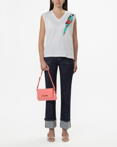 T-shirt manga caveada Lola Casademunt