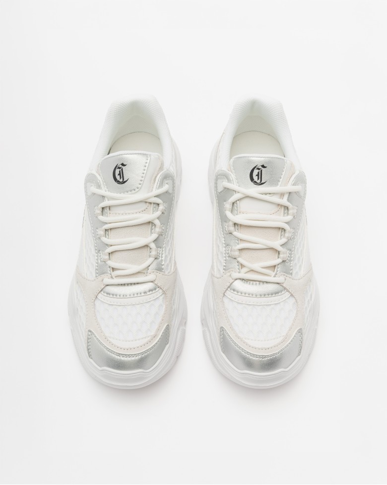 スニーカー JUST CAVALLI Woman Sneakers White 78QA3SB4ZPA93 003 Just Cavalli Sneakers | italist