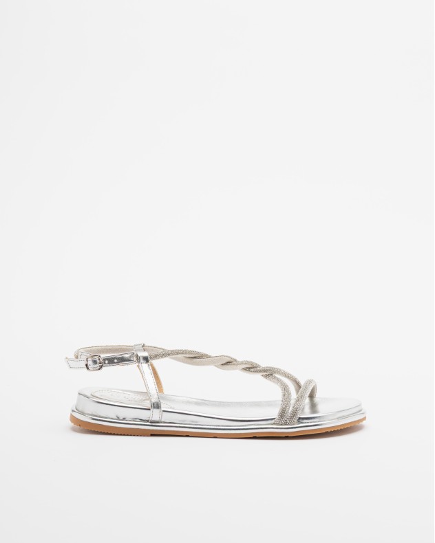 Gloss Flat sandals