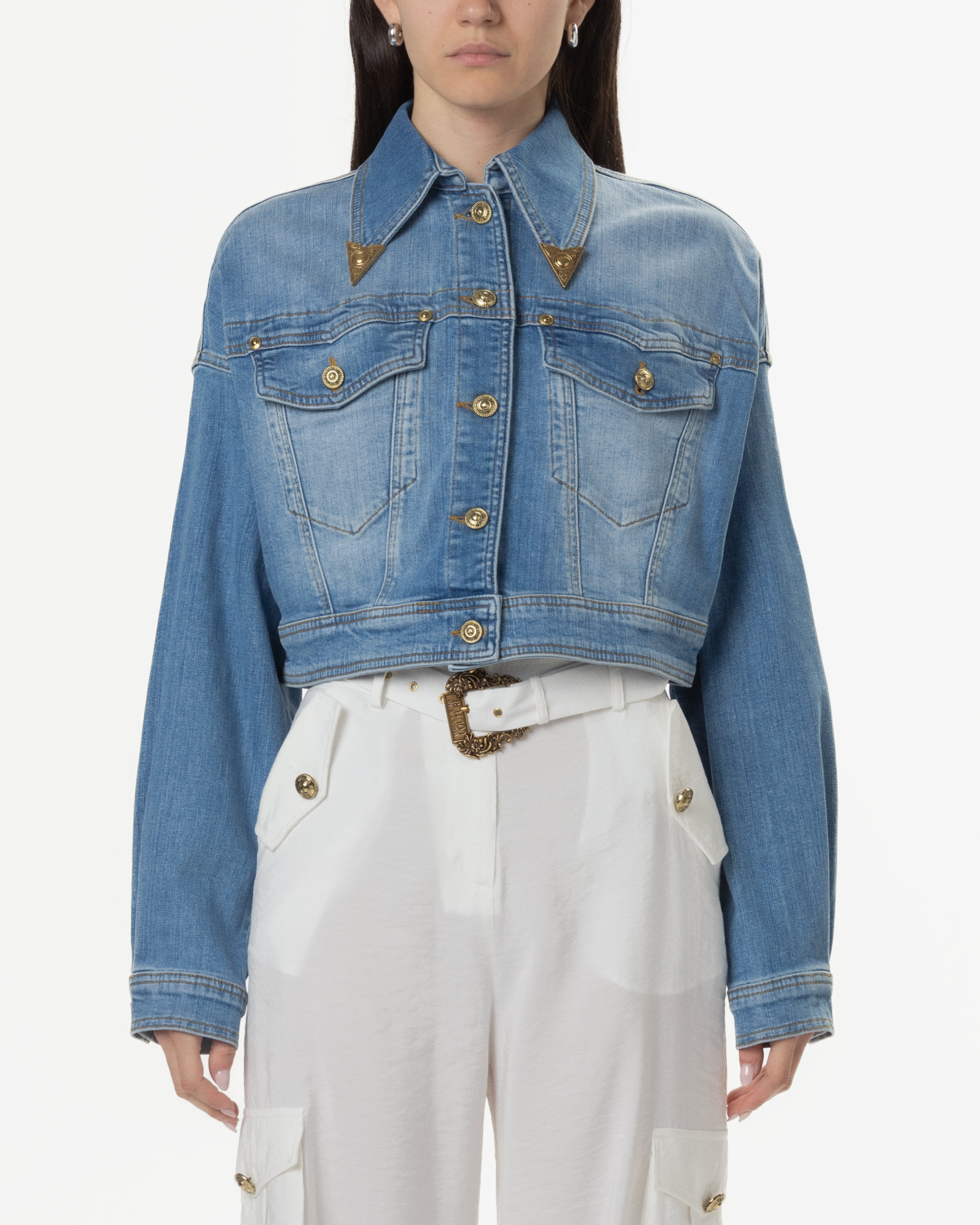 Giacca di denim Versace Jeans Couture