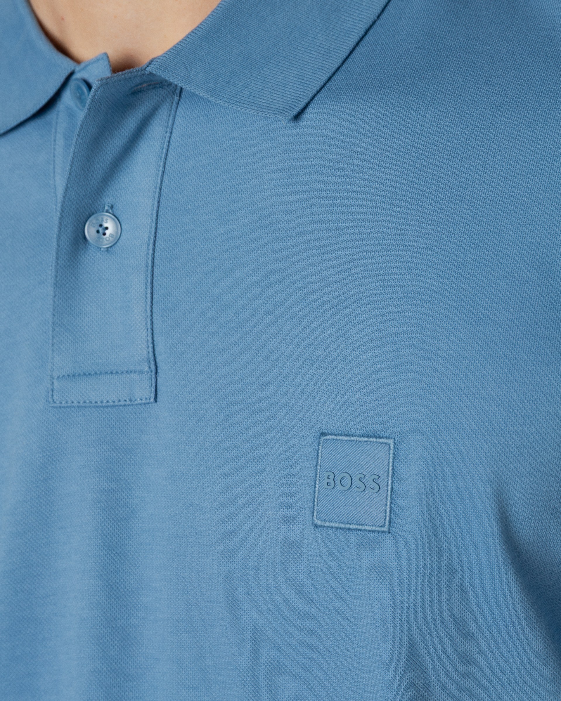 Polo em algodão piquet Boss