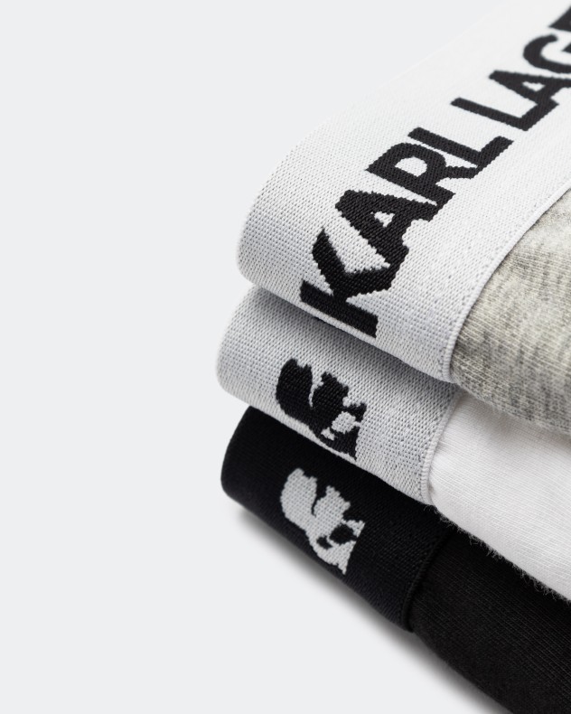 Pak 3 boxershorts in Karl Lagerfeld