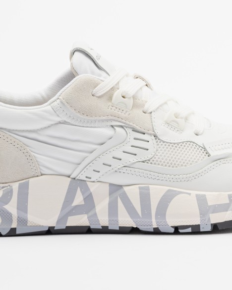 Baskettes blanches Voile Blanche