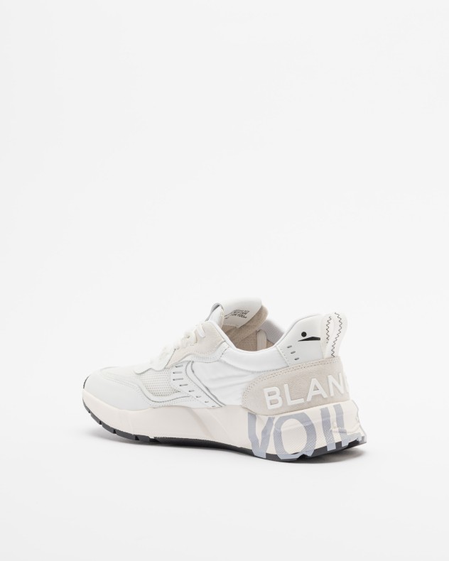 Baskettes blanches Voile Blanche