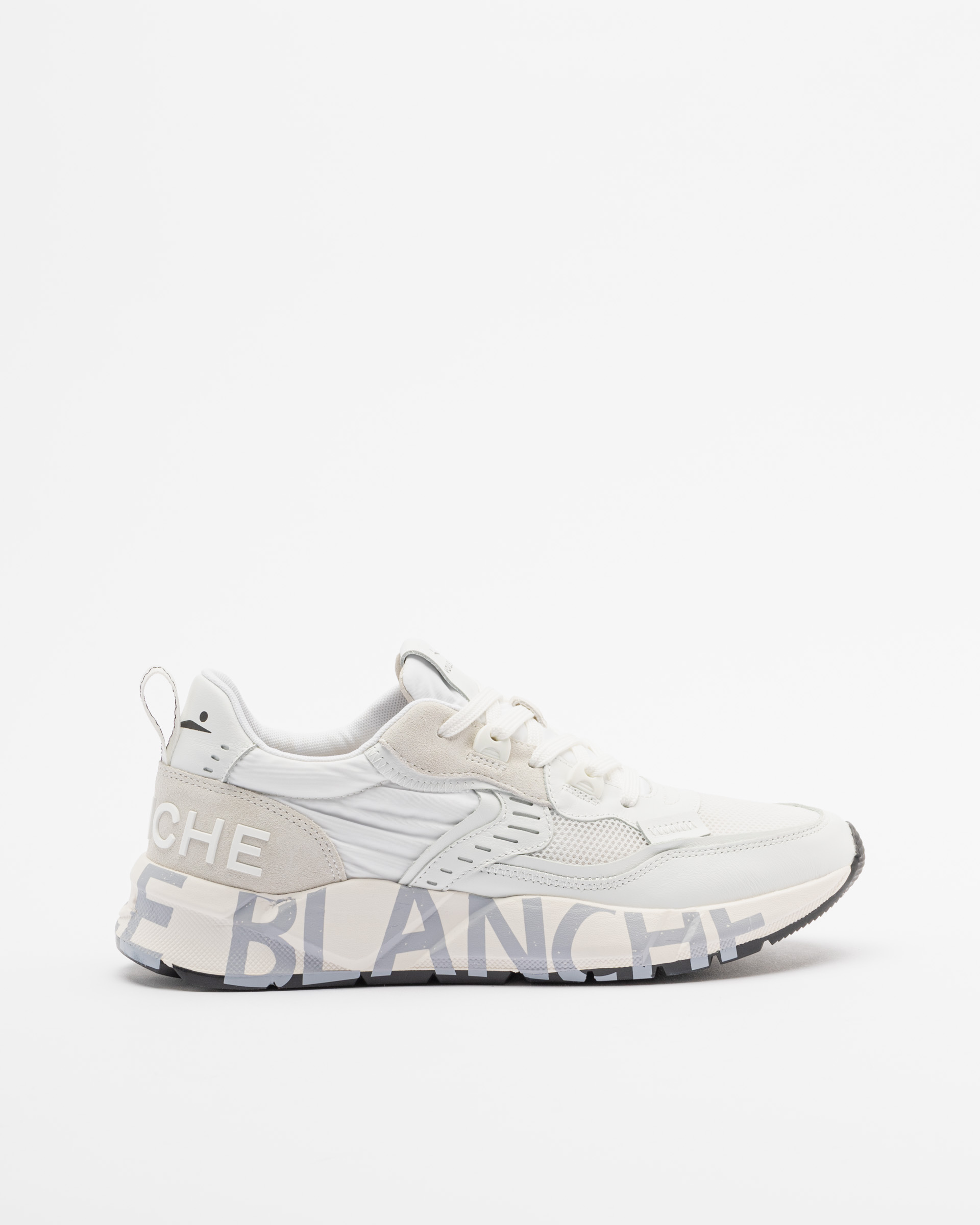 Baskettes blanches Voile Blanche