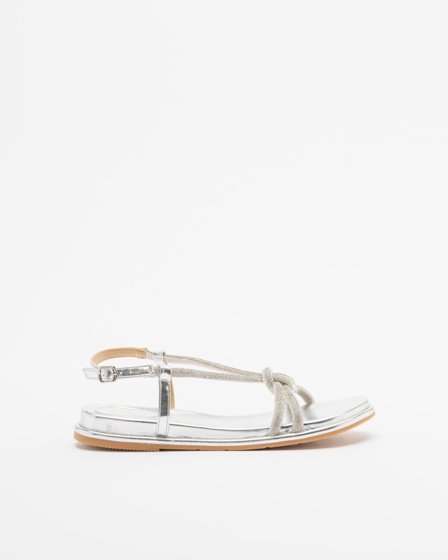 Gloss Flat sandals