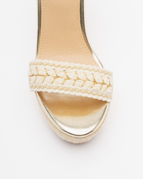 Sandalias con cu�a Gloss