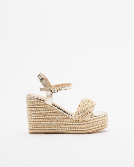 Sandalias con cu�a Gloss