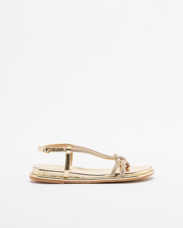 Sandalias planas Gloss