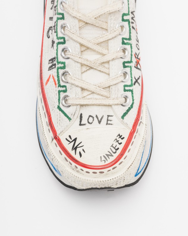 Sneakers con plateau Nan-Ku Couture