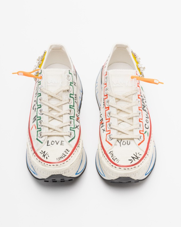 Sneakers con plateau Nan-Ku Couture