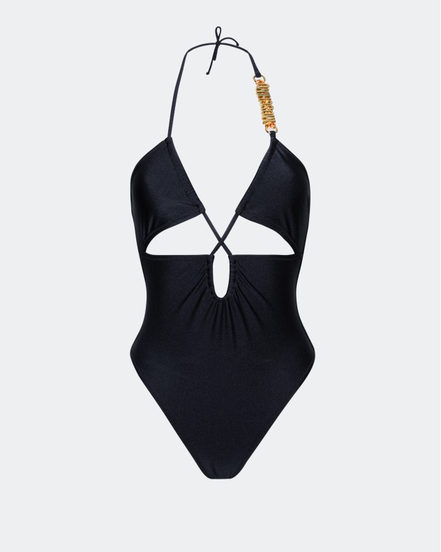 ワンピース MOSCHINO Women Clothing 042505301555 Black Moschino One-piece swimsuits and bathing suits for Women
