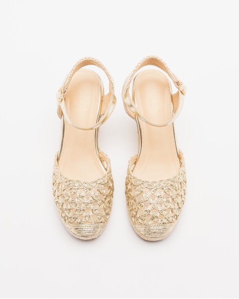 Sandalias con cu�a Gloss