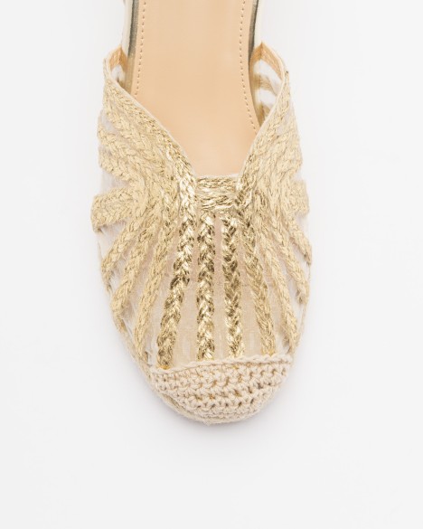 Sandalias con cu�a Gloss