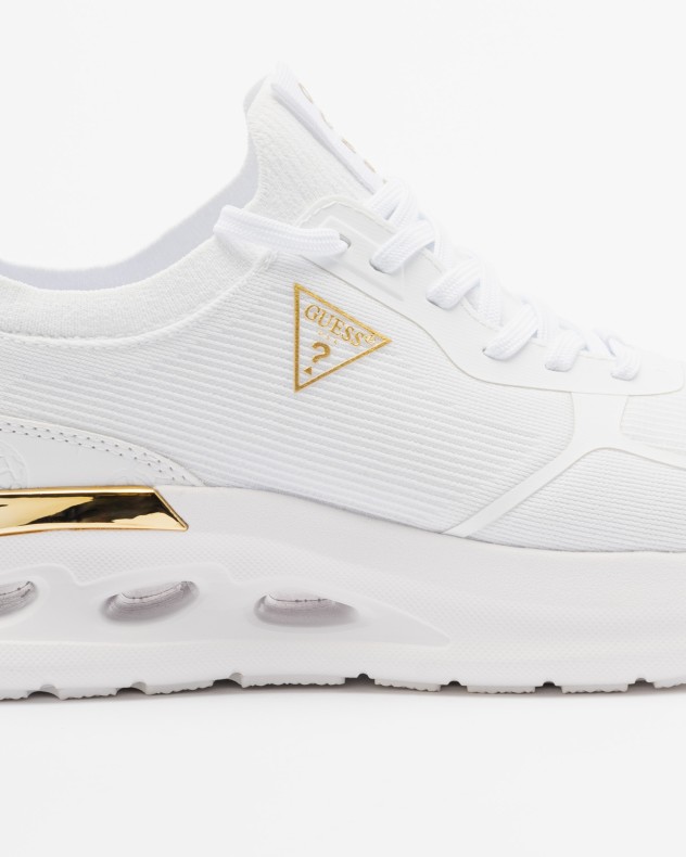 Wei�e Sneakers Guess