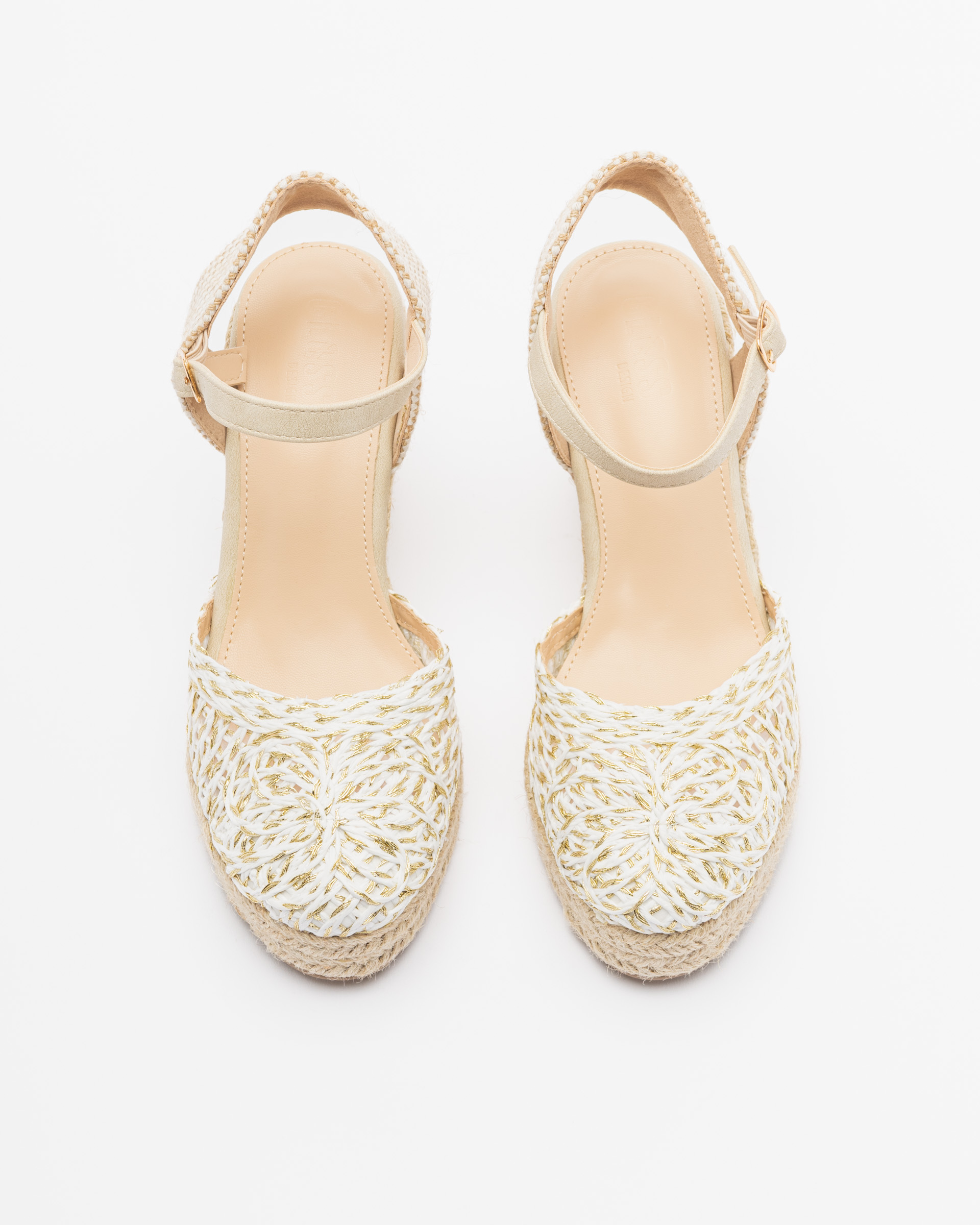 Sandales compensées Gloss