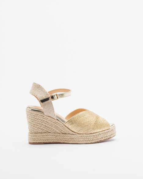 Sandlias de cunha Gloss