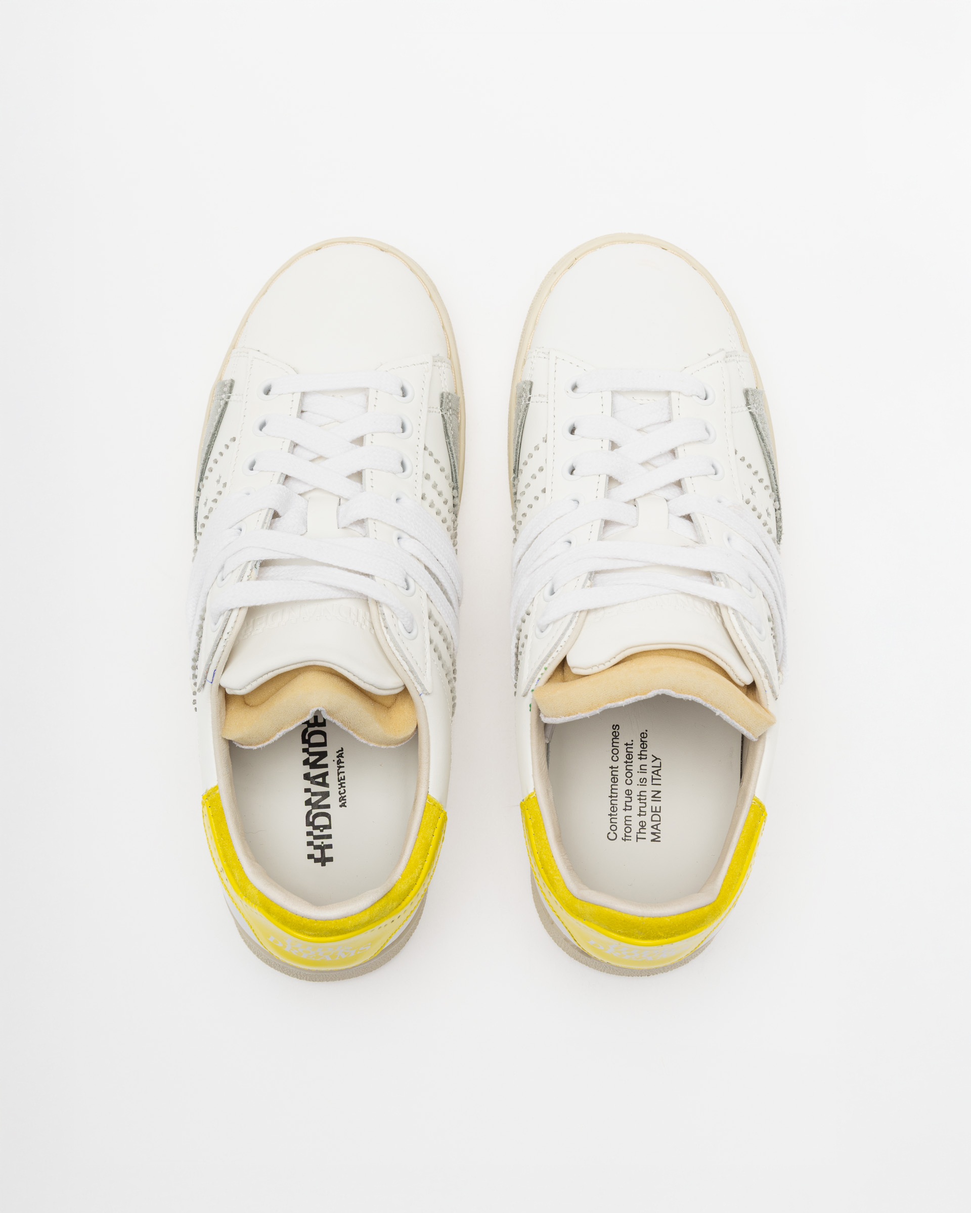 Sapatilhas brancas Hidnander