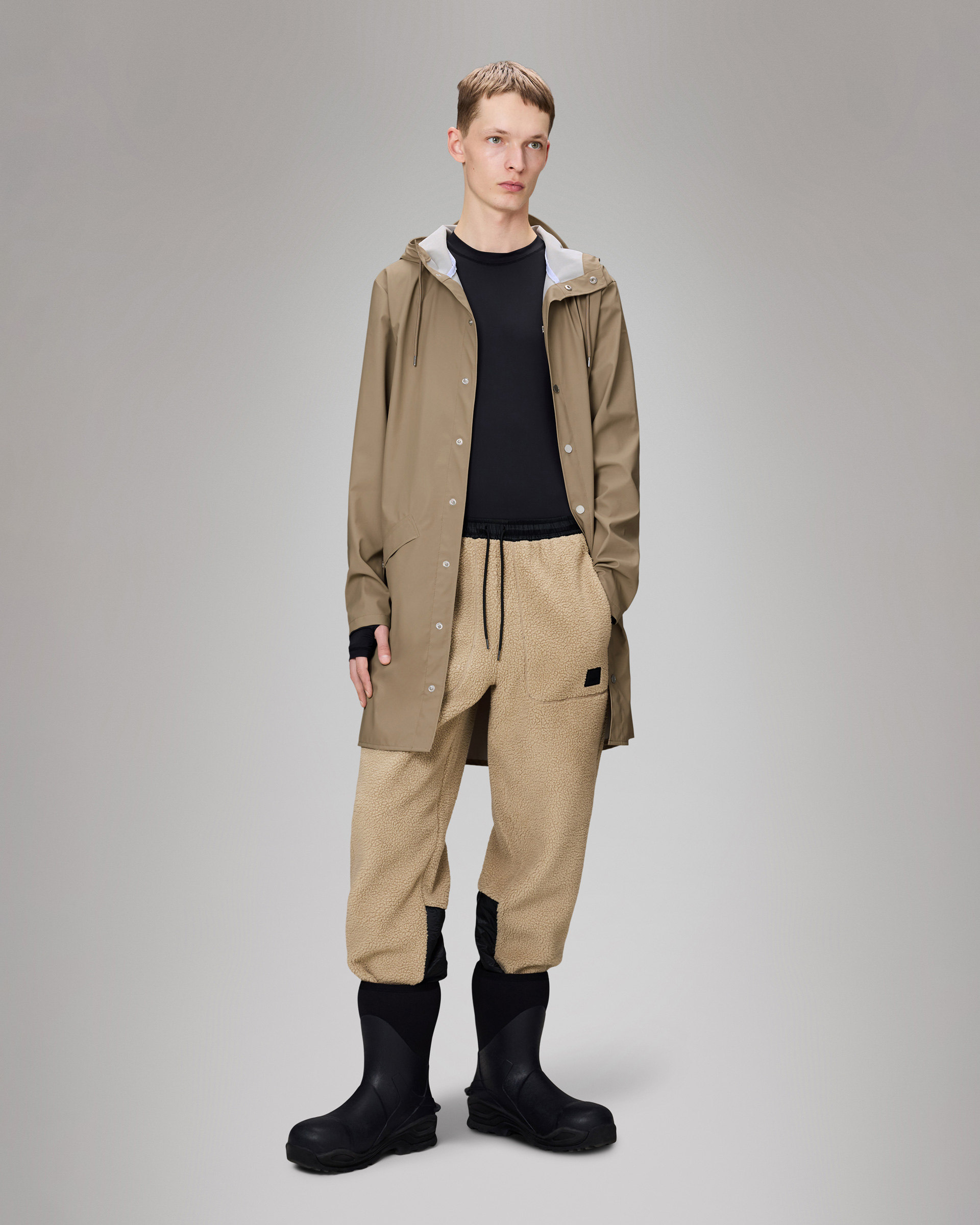 Rains Long waterproof parka