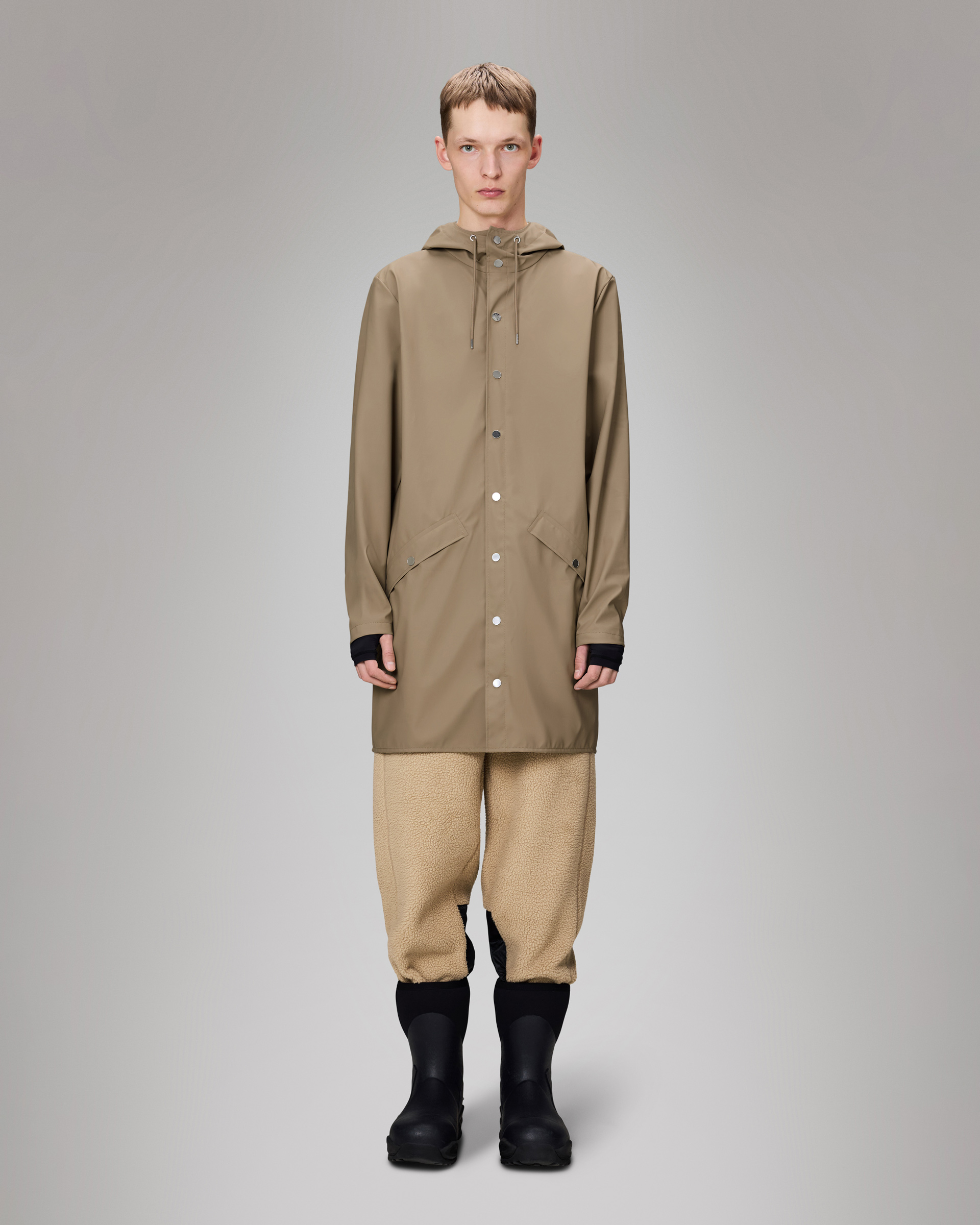 Rains Long waterproof parka