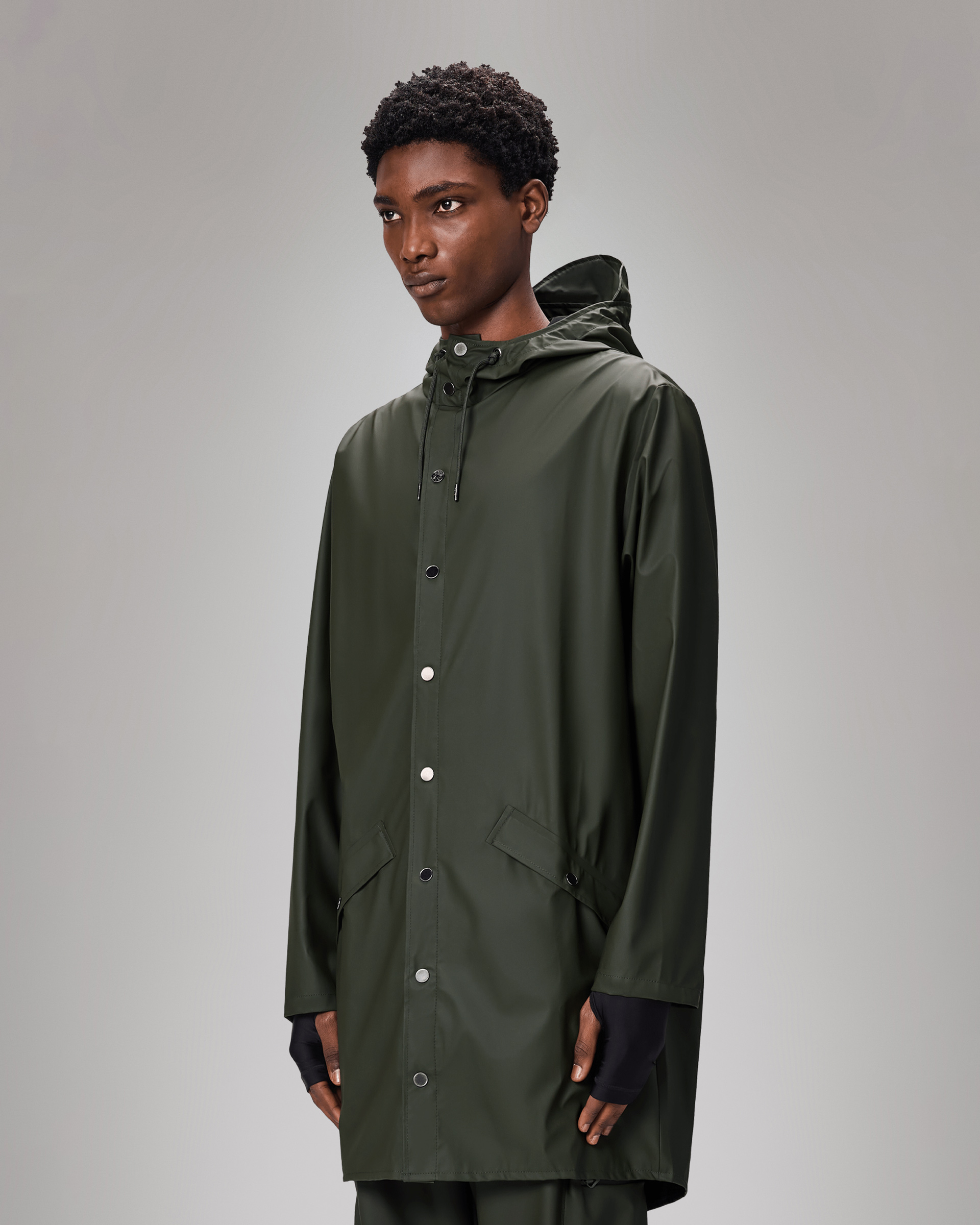 Longue Parka imperméable Rains