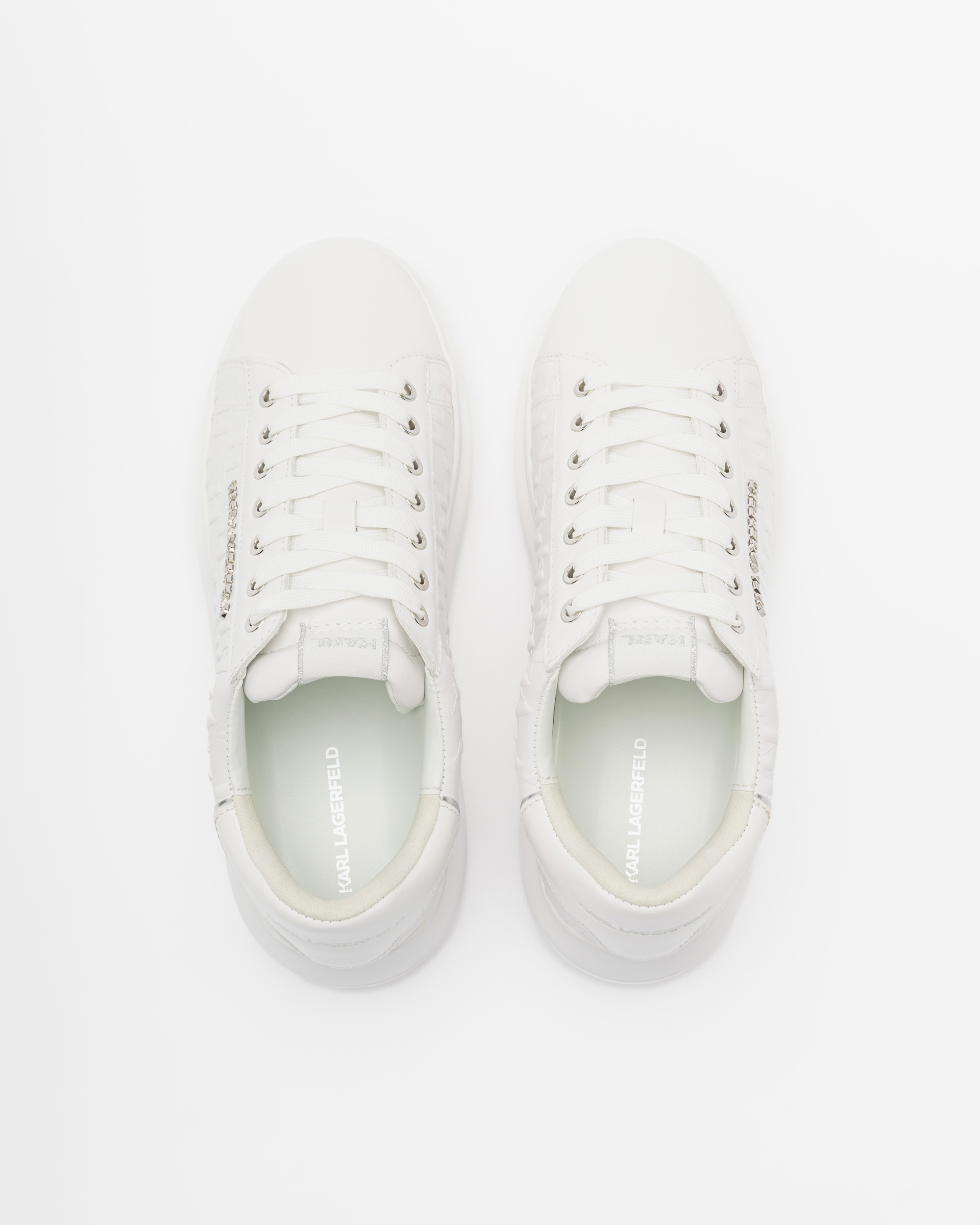 Witte sportschoenen Karl Lagerfeld